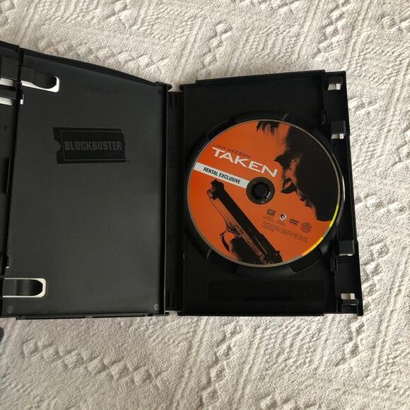 Taken Rental Exclusive Blockbuster Dvd 2008 Movie Liam Neeson 20th Century Fox - Picture 3 of 3